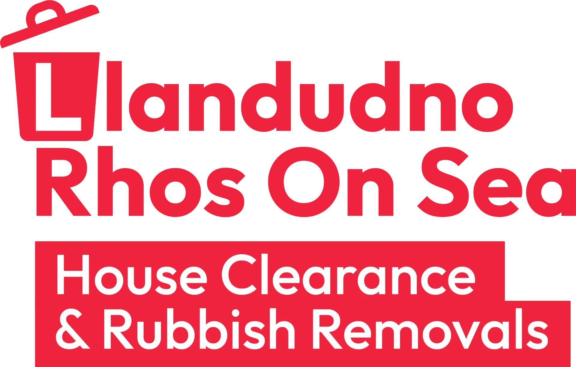 Llandudno Rhos on sea House Clearance & Rubbish Removals Logo